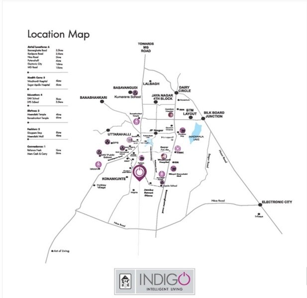 HM Indigo Enclave Location Image