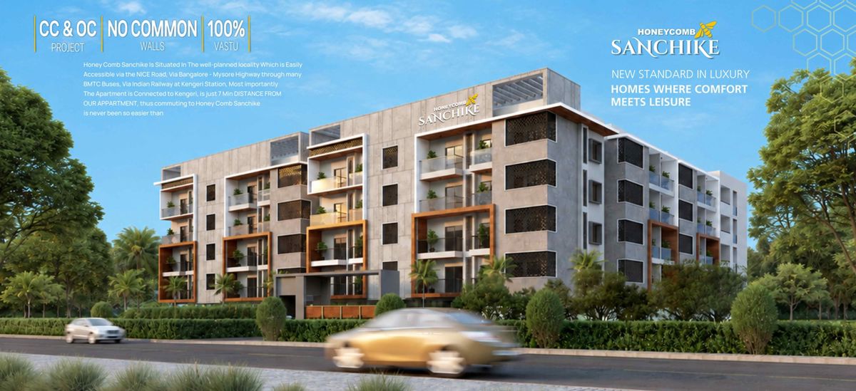 Honey Comb Sanchike Apartment Exteriors