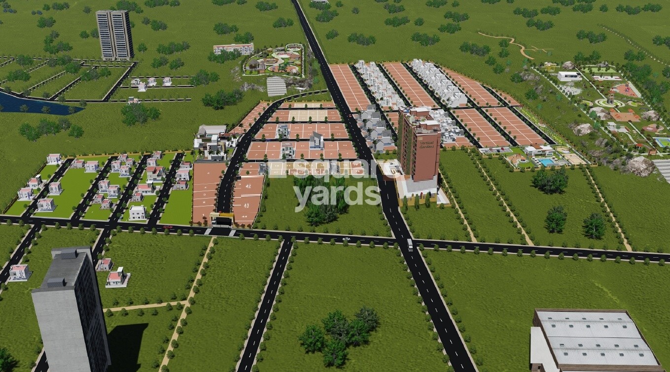Honey-VIP-Layout_a green field with a train on it