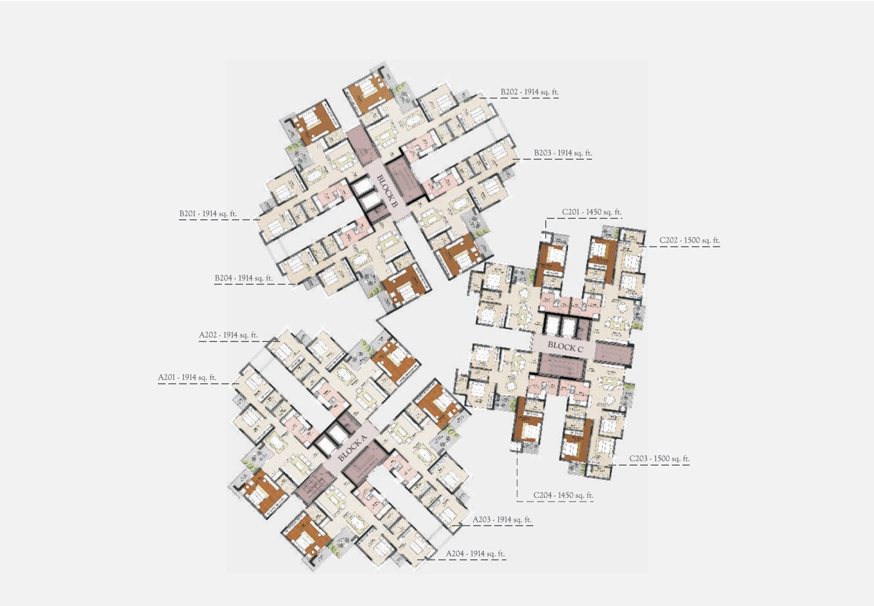 Hoyasala Ace Phase 2 Floor Plans
