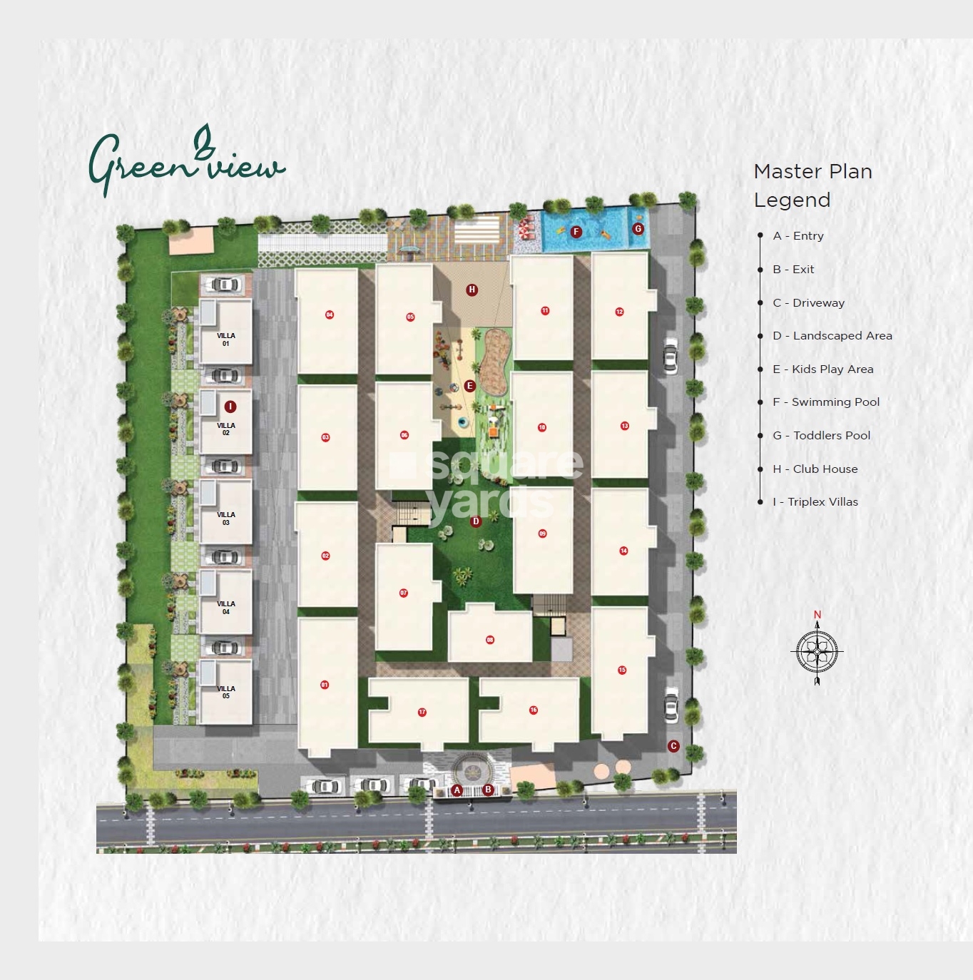 Hoysala Green View Master Plan Image