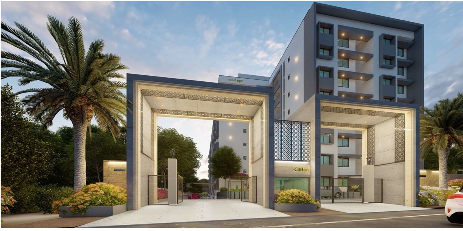 Hydenben Clifton residential project in Sadahalli