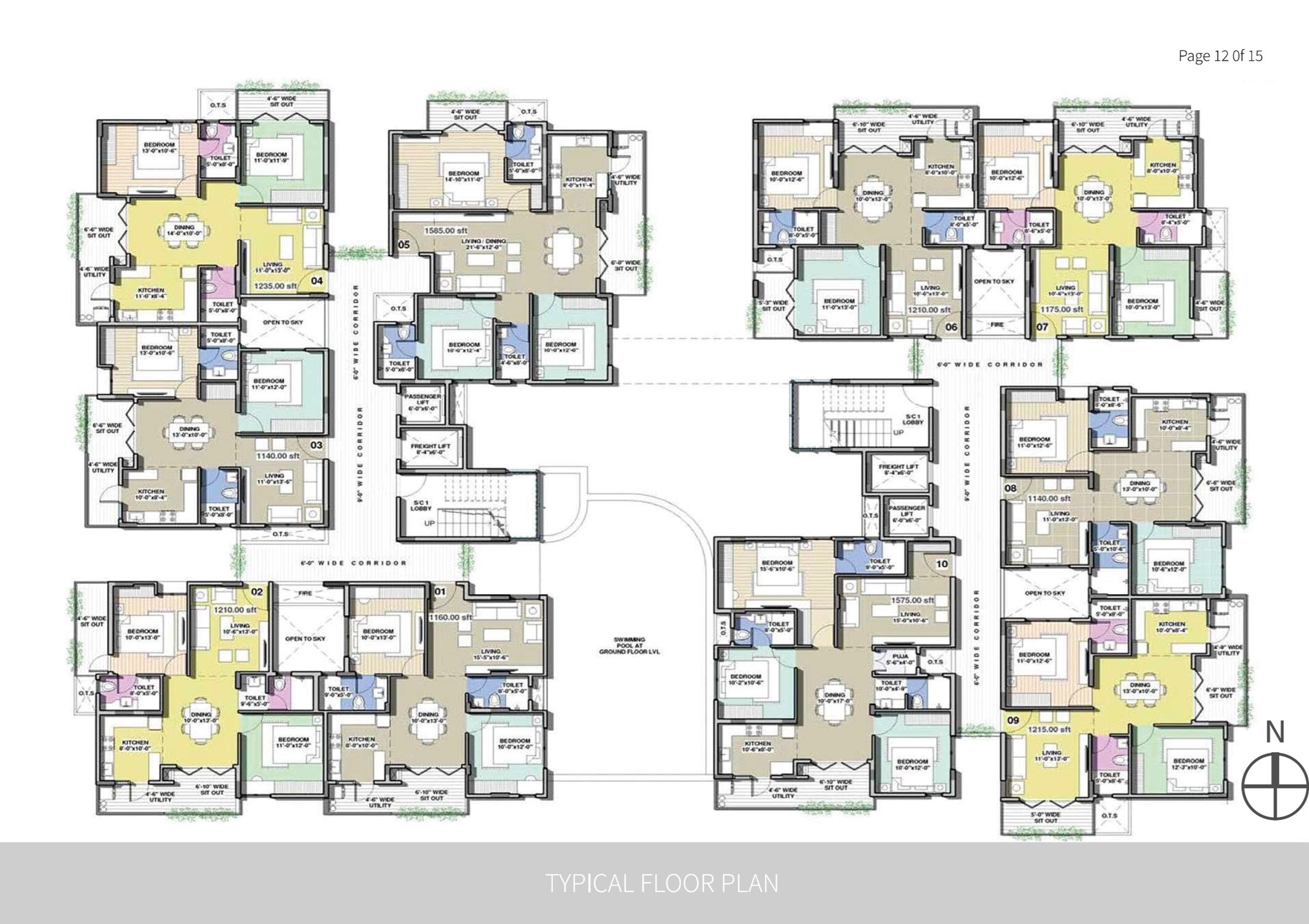 Indes Willow Park Floor Plans