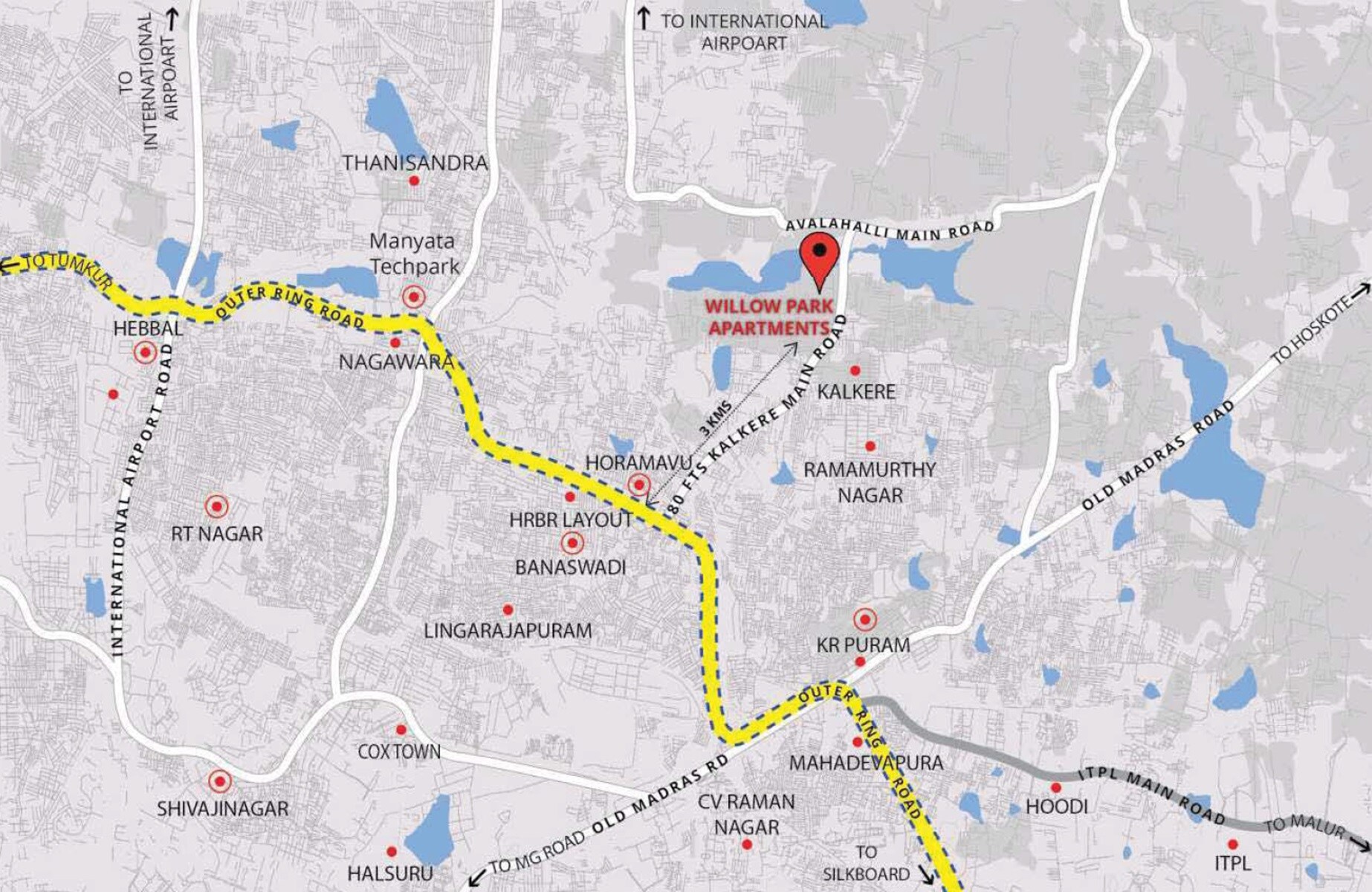 Indes Willow Park Location Image