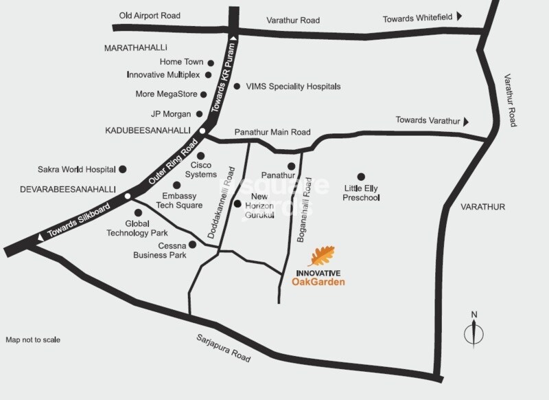 Innovative Oak Garden Location Image