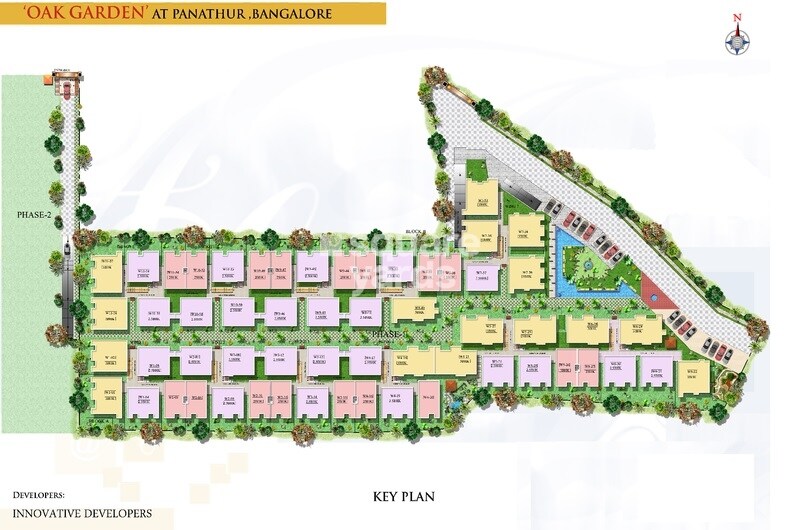 Innovative Oak Garden Master Plan Image