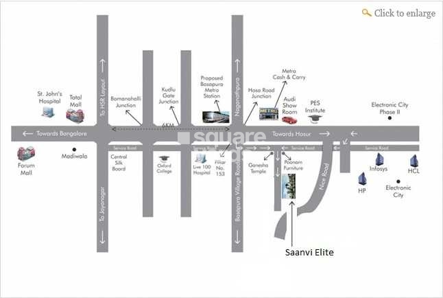 Innovative Saanvi Elite Location Image