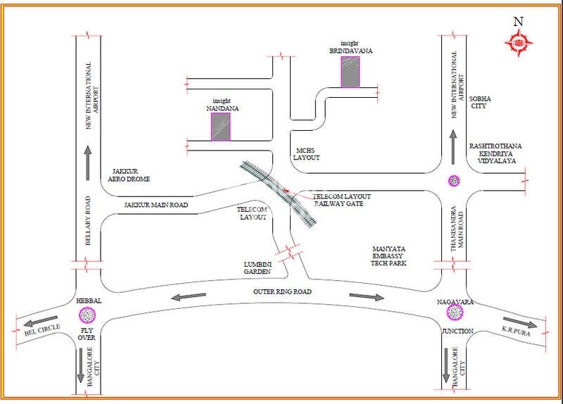 Insight Nandana Location Image