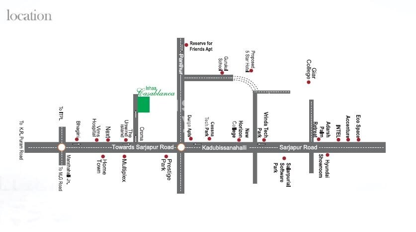 Isha Casablanca Location Image
