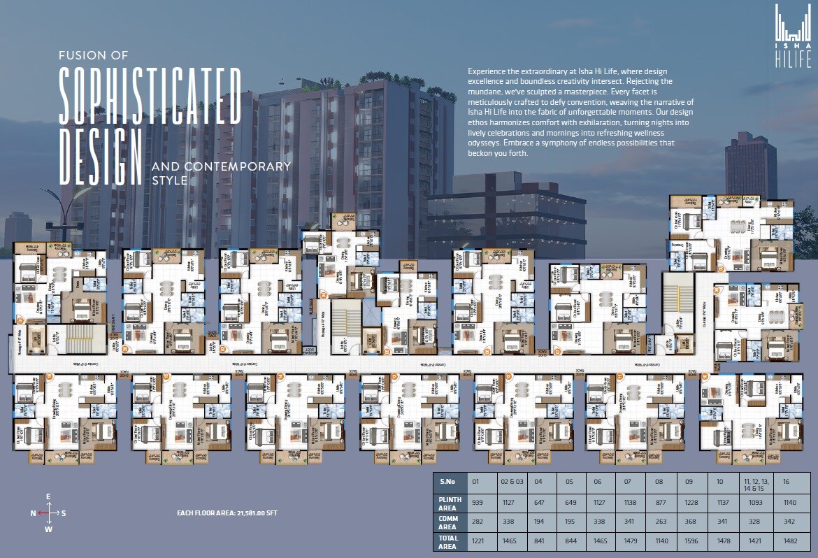 Isha Hilife Floor Plans