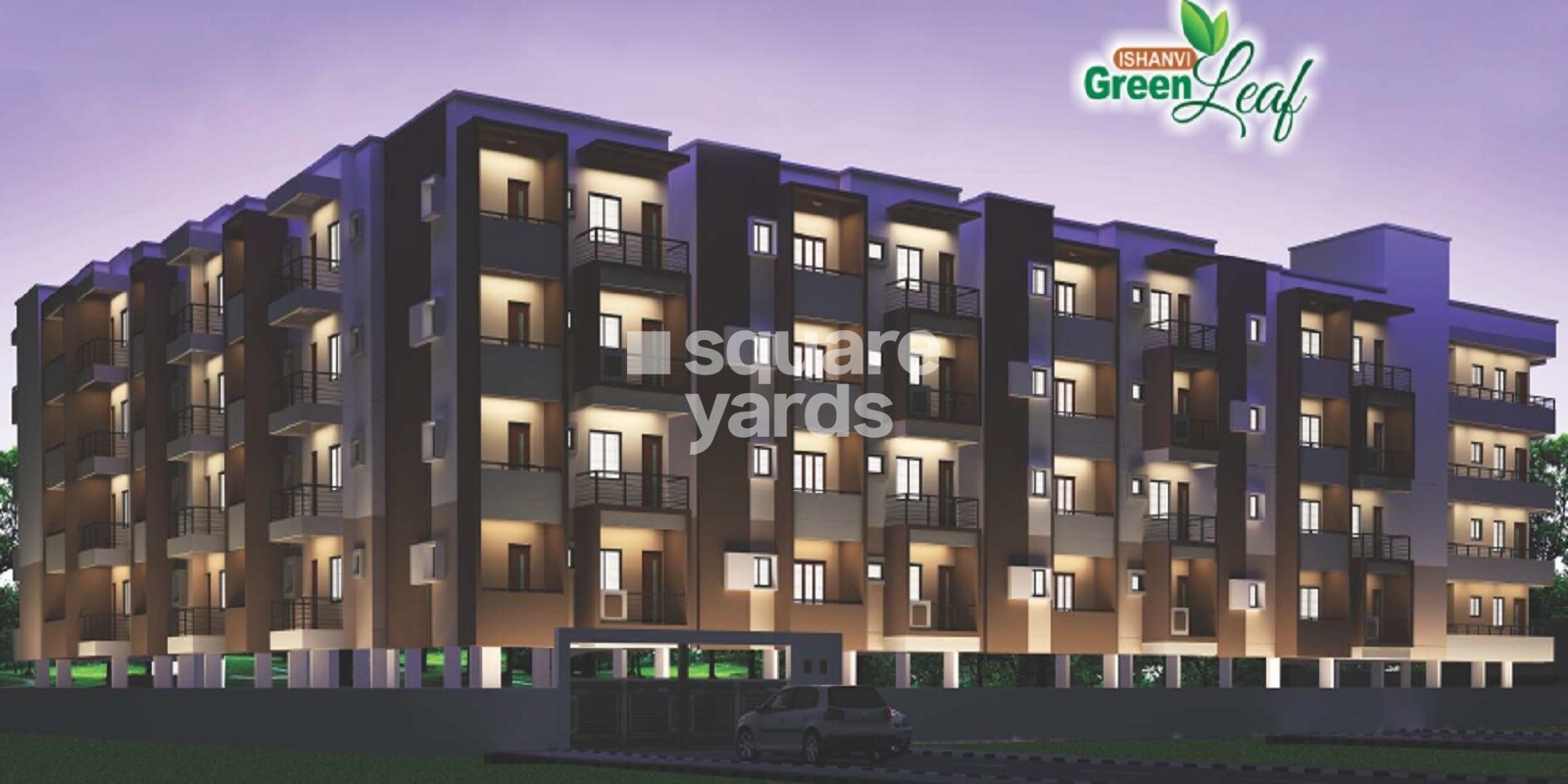 Ishanvi Green Leaf