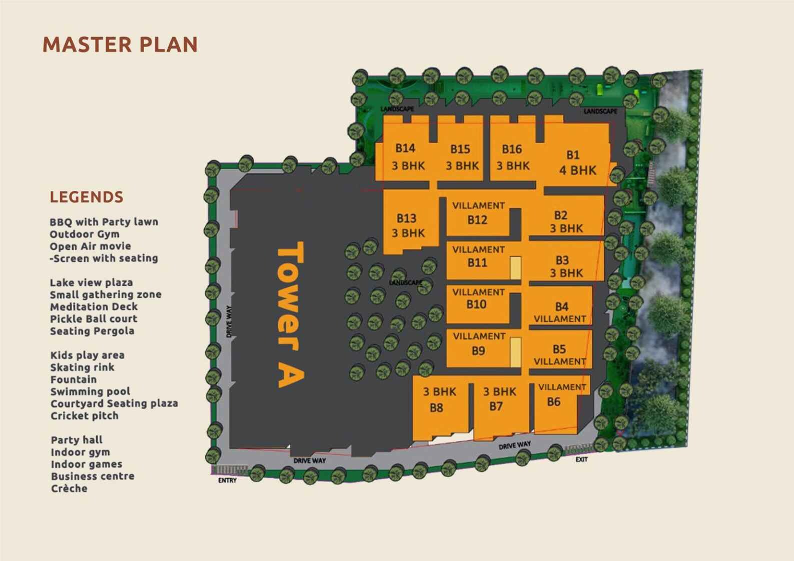Ista Olive And Oak Master Plan 1