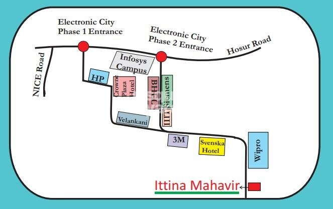 Ittina Mahavir Location Image