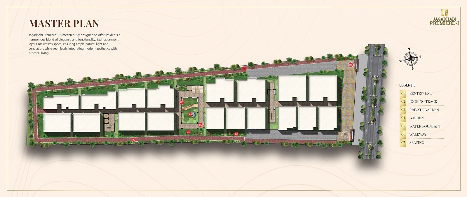 Jagadhabi Premier Master Plan 1