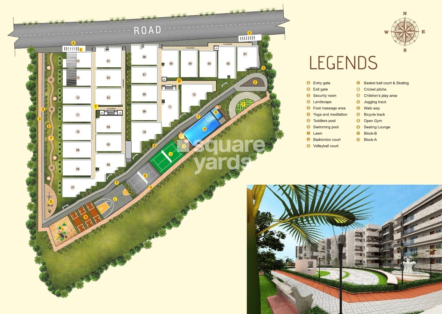 Jai Gardenia Master Plan Image