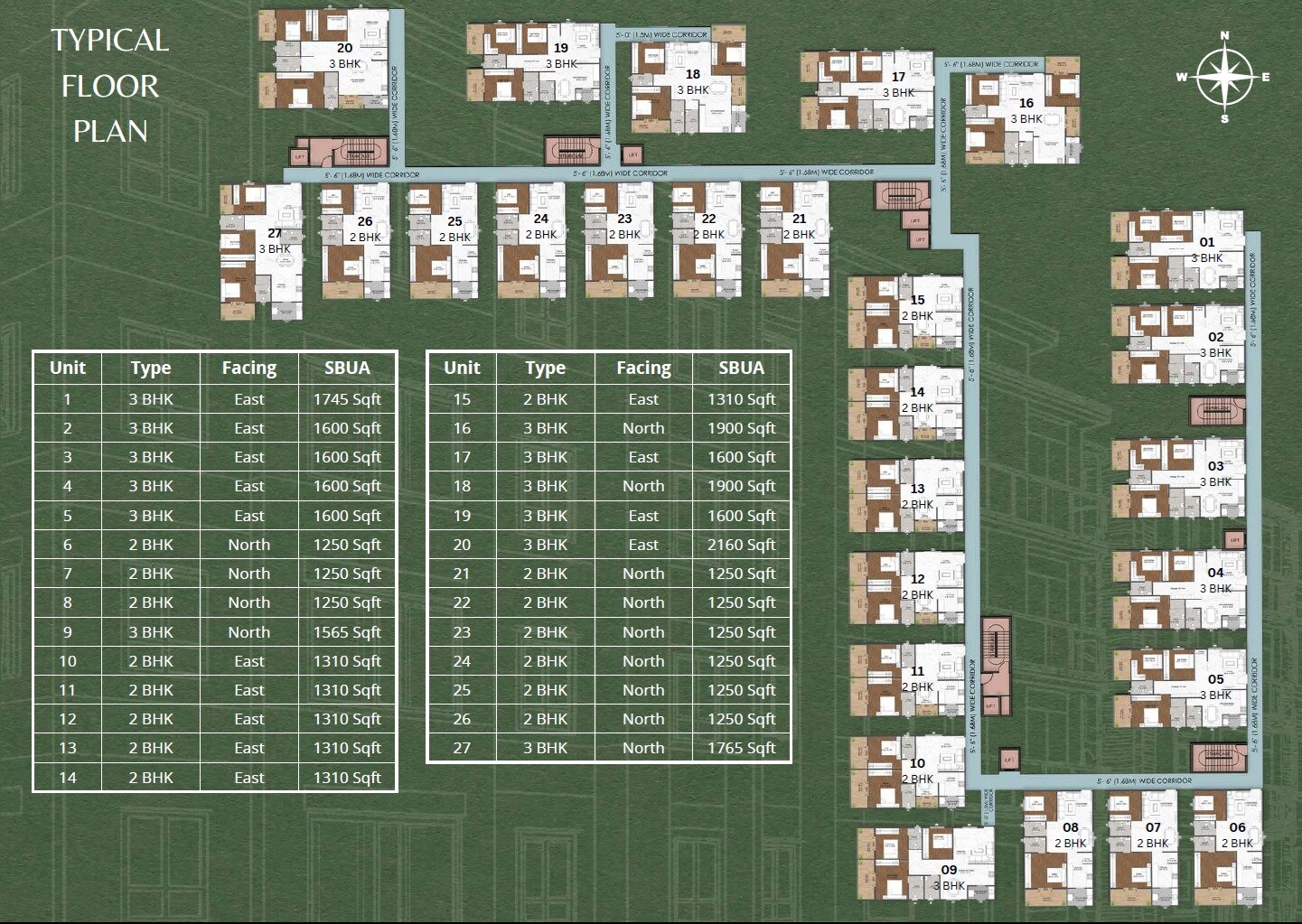 Jai Kings Land Floor Plans