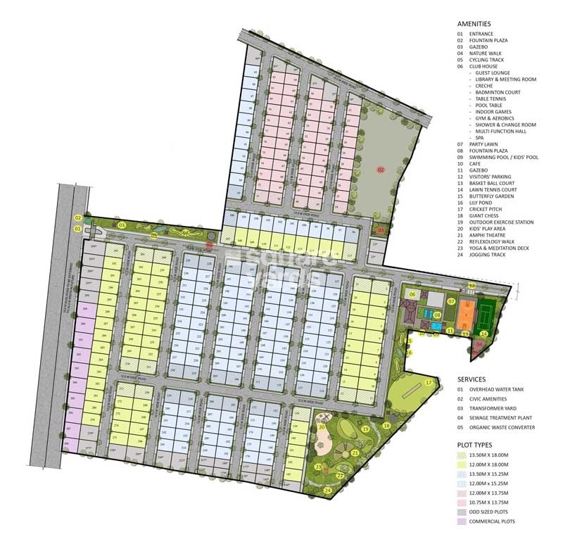 Jainheights Rain Forest Master Plan Image