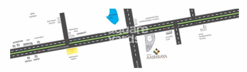 Jains Aashraya Location Image