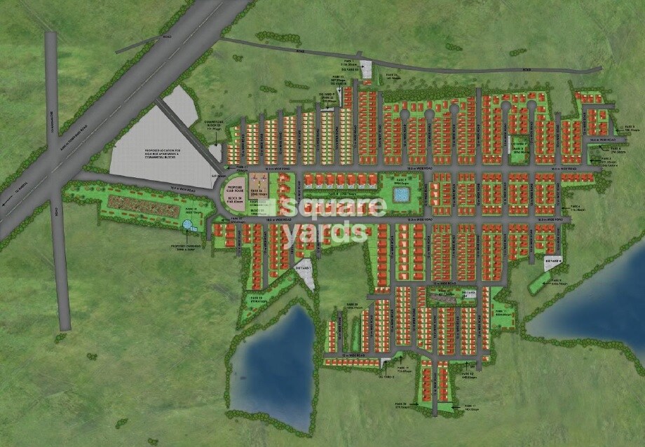 Jains Villa Vivianaa Master Plan Image
