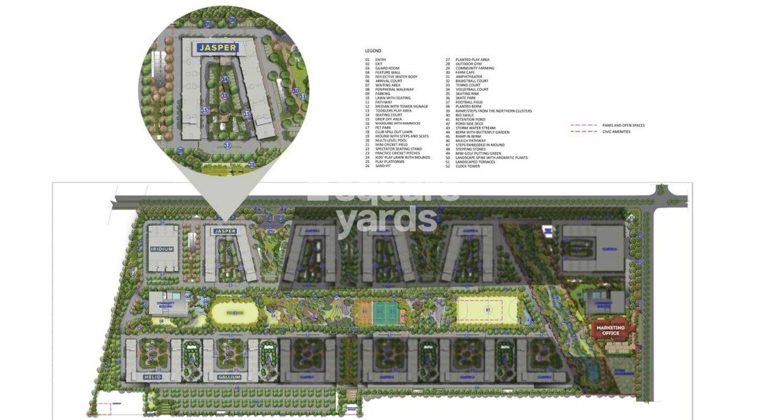 Brigade El Dorado Jasper And Iridium Master Plan 1