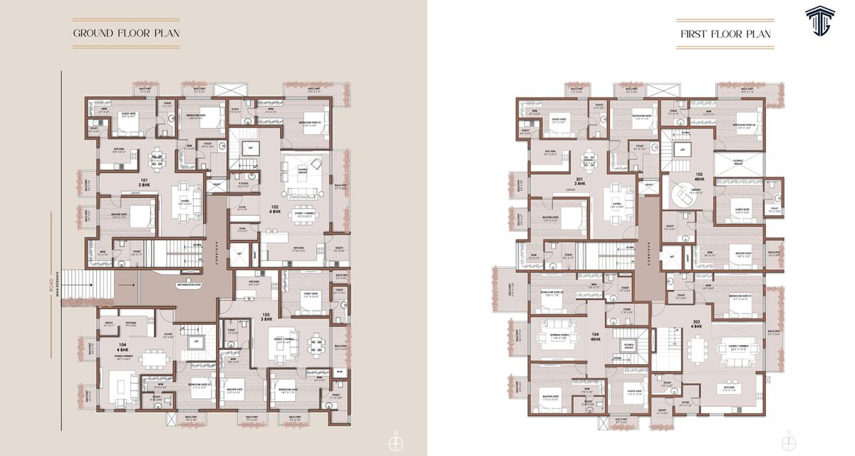 Jayalakshmi Vruksha Grove Floor Plans