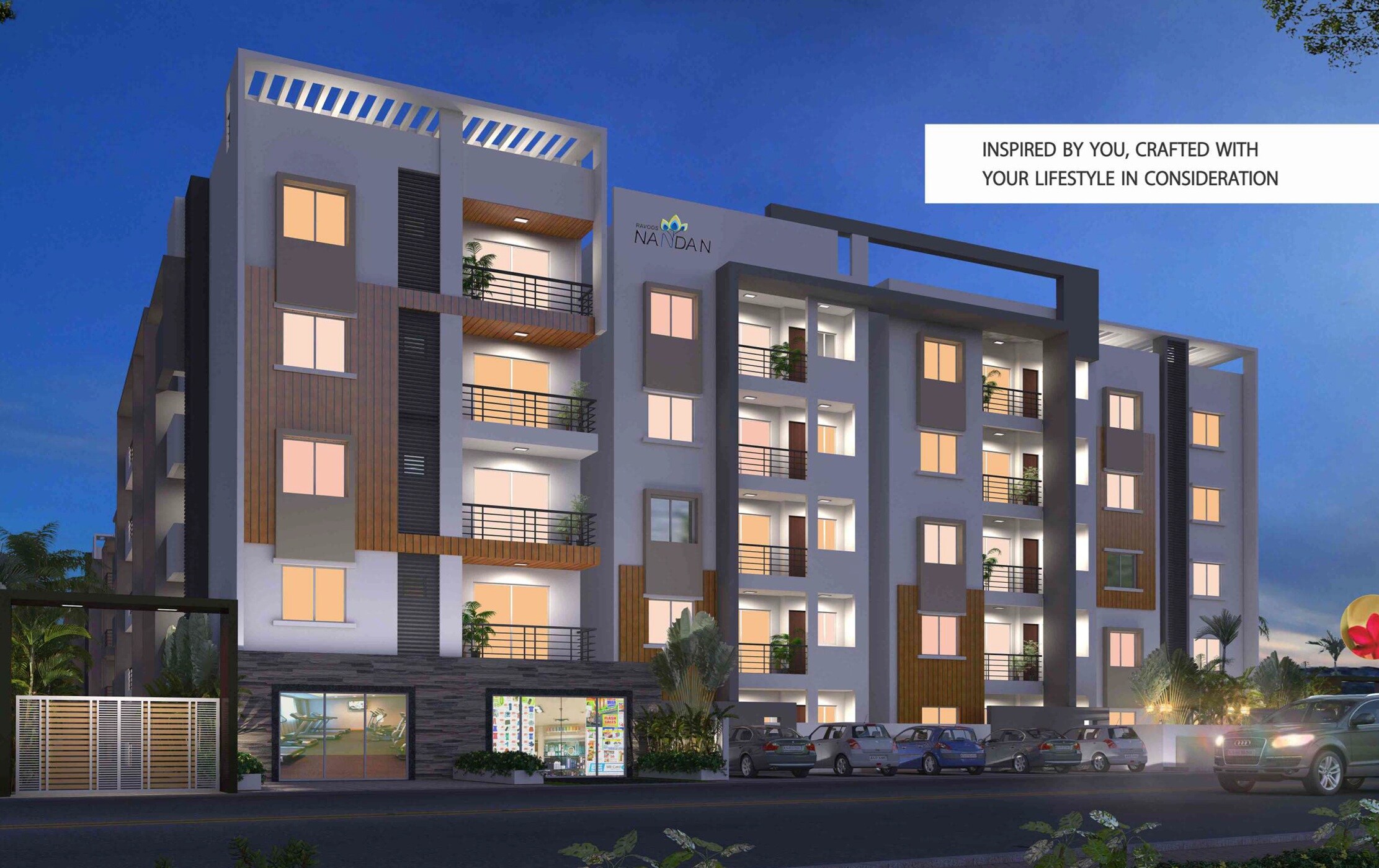 Jayalaxmi Ravoos Nandan Apartment Exteriors