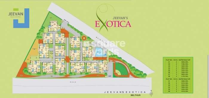 jeevan exotica project master plan image1
