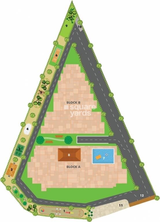 Jhanavi Capetown Heights Master Plan Image