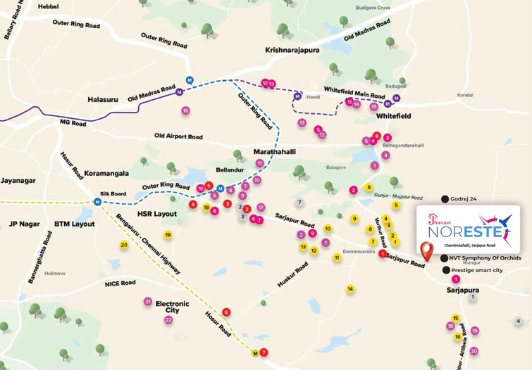 Jhanavi Noreste Location Image