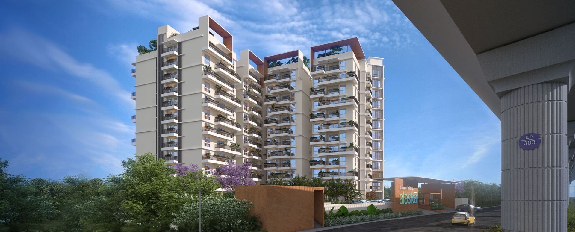Jhanavi Trishul Alaska Apartment Exteriors
