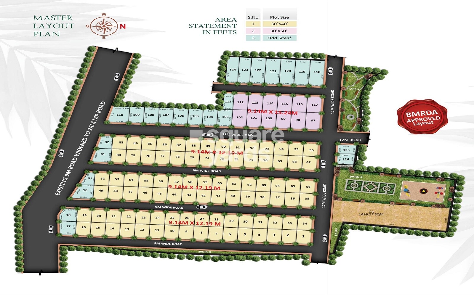 JP Signature Park Master Plan 1