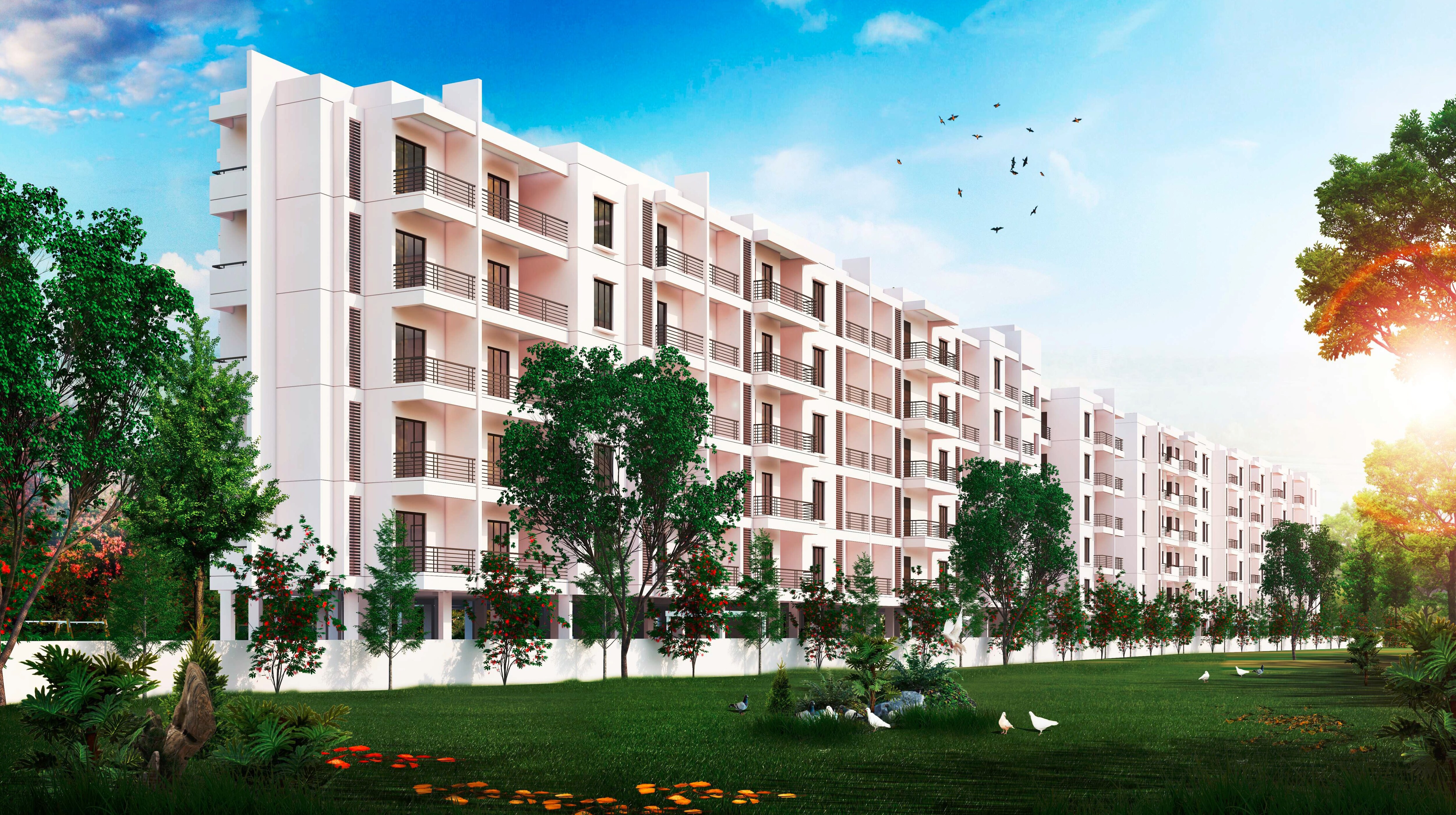 JP Tulips Apartment Exteriors