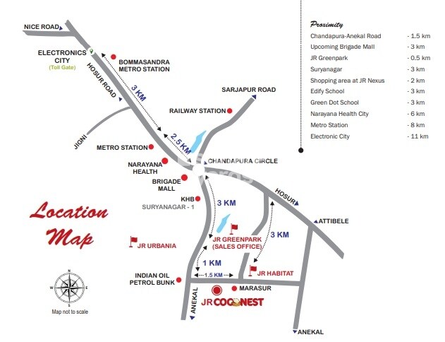 JR Coco Nest Location Image