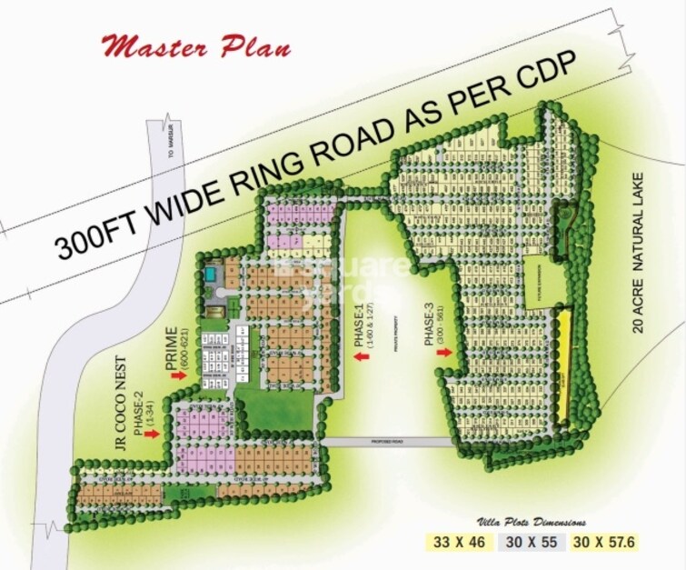 JR Coco Nest Master Plan Image