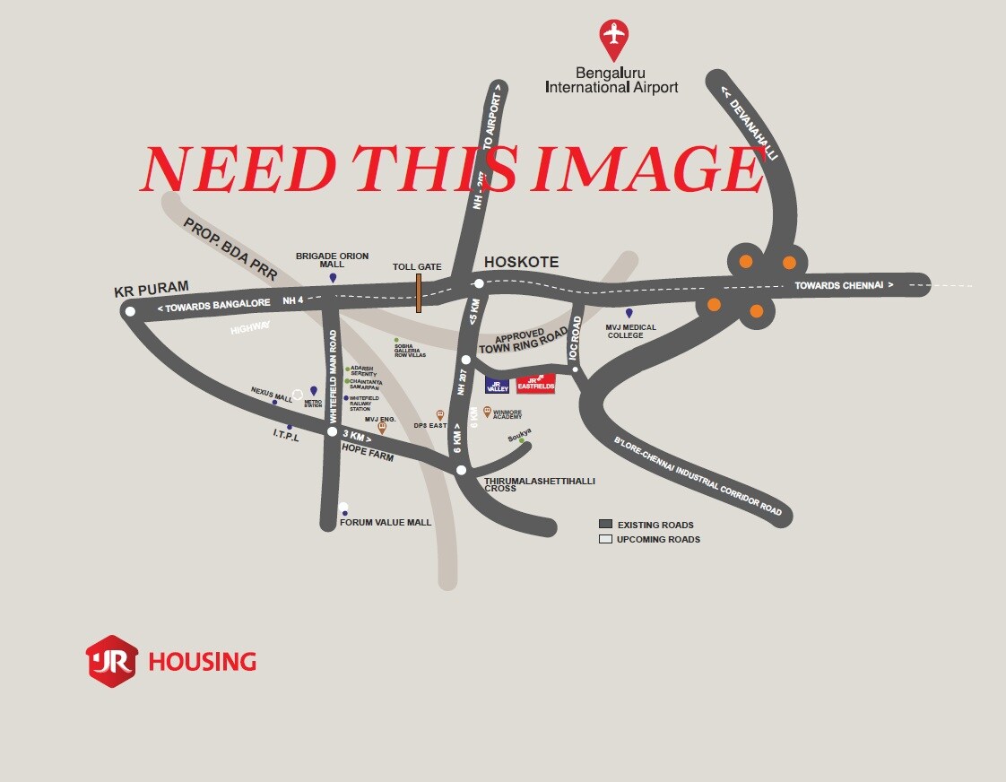 JR East Fields Location Image