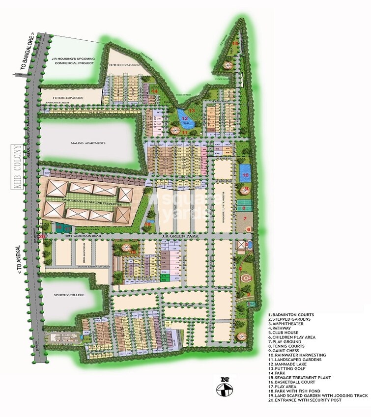 Jr Green Park Master Plan Image
