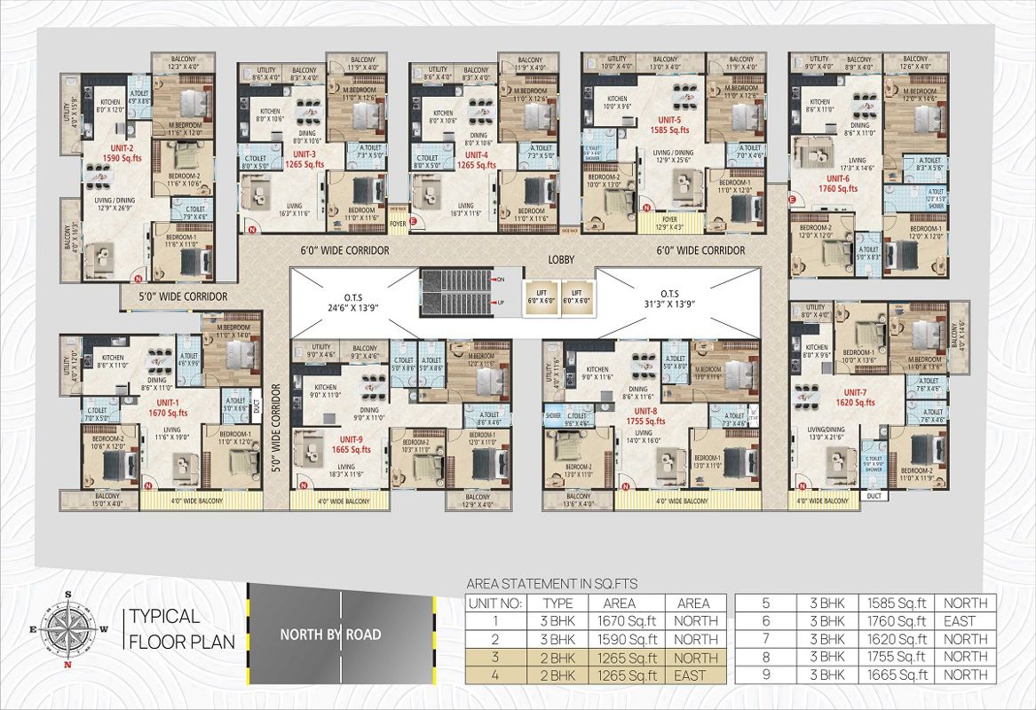 JR Royale Floor Plans