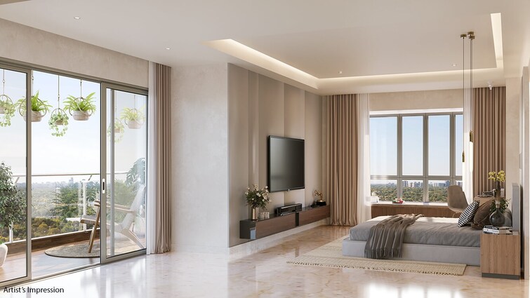 K Raheja Vivarea Bangalore Apartment Interiors 2