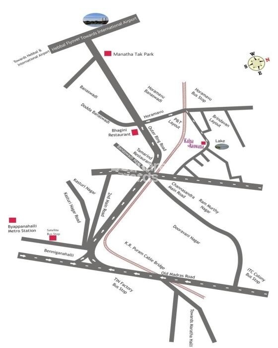 Kalpa Arowana Location Image