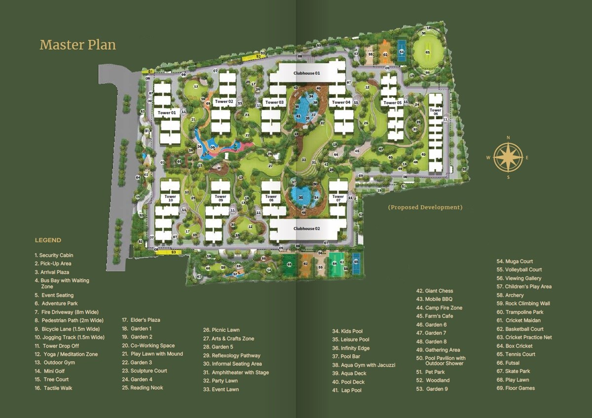 Kalyani Living Tree Master Plan 1