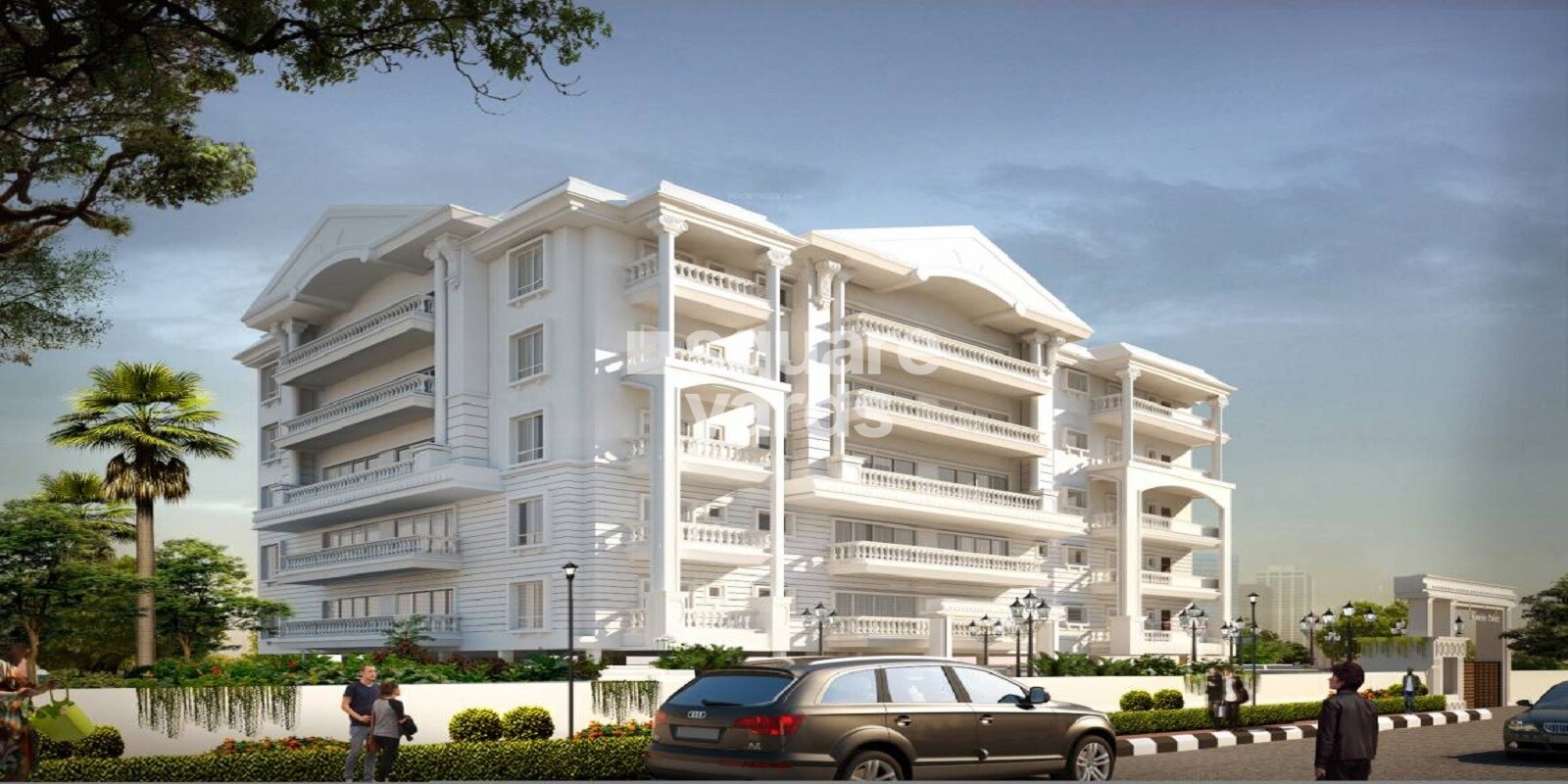 Kanisha White Palace residential project in Vidyaranyapura