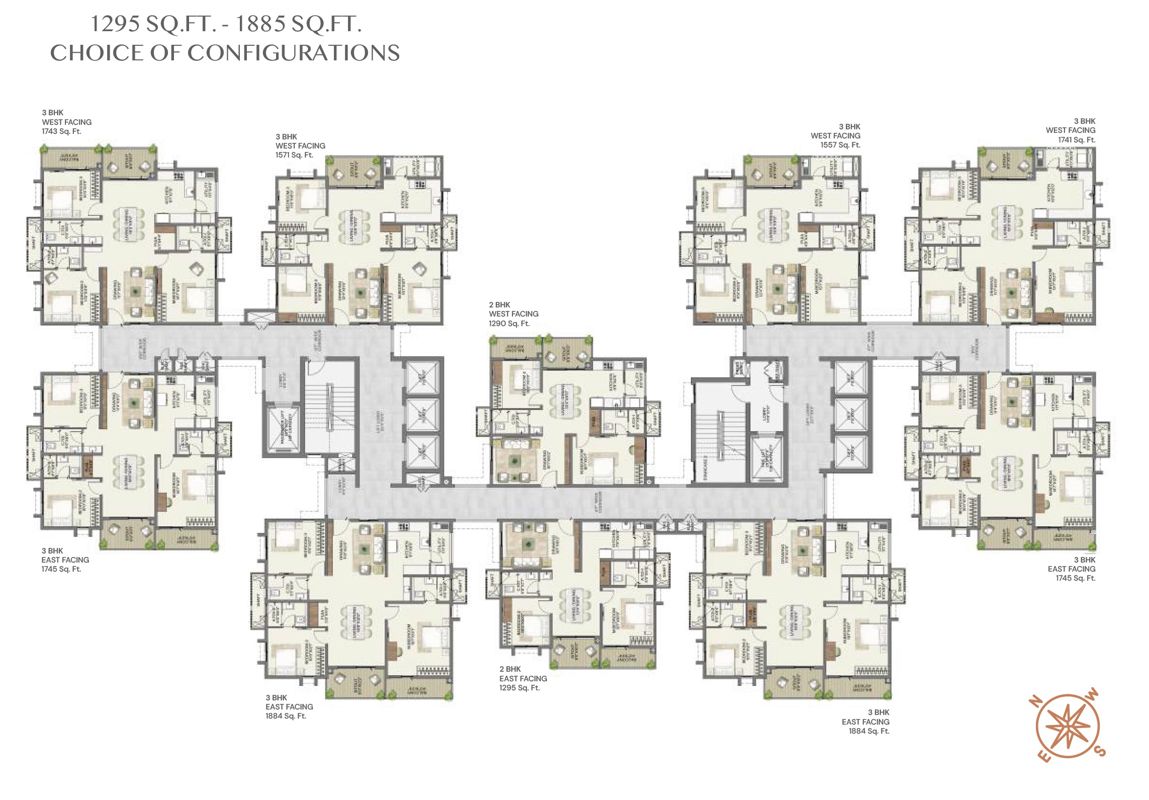 Keerthi Nandini The Ascent Floor Plans