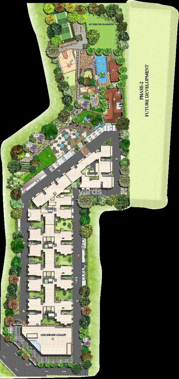 Keerthi Royal Palms Master Plan 1