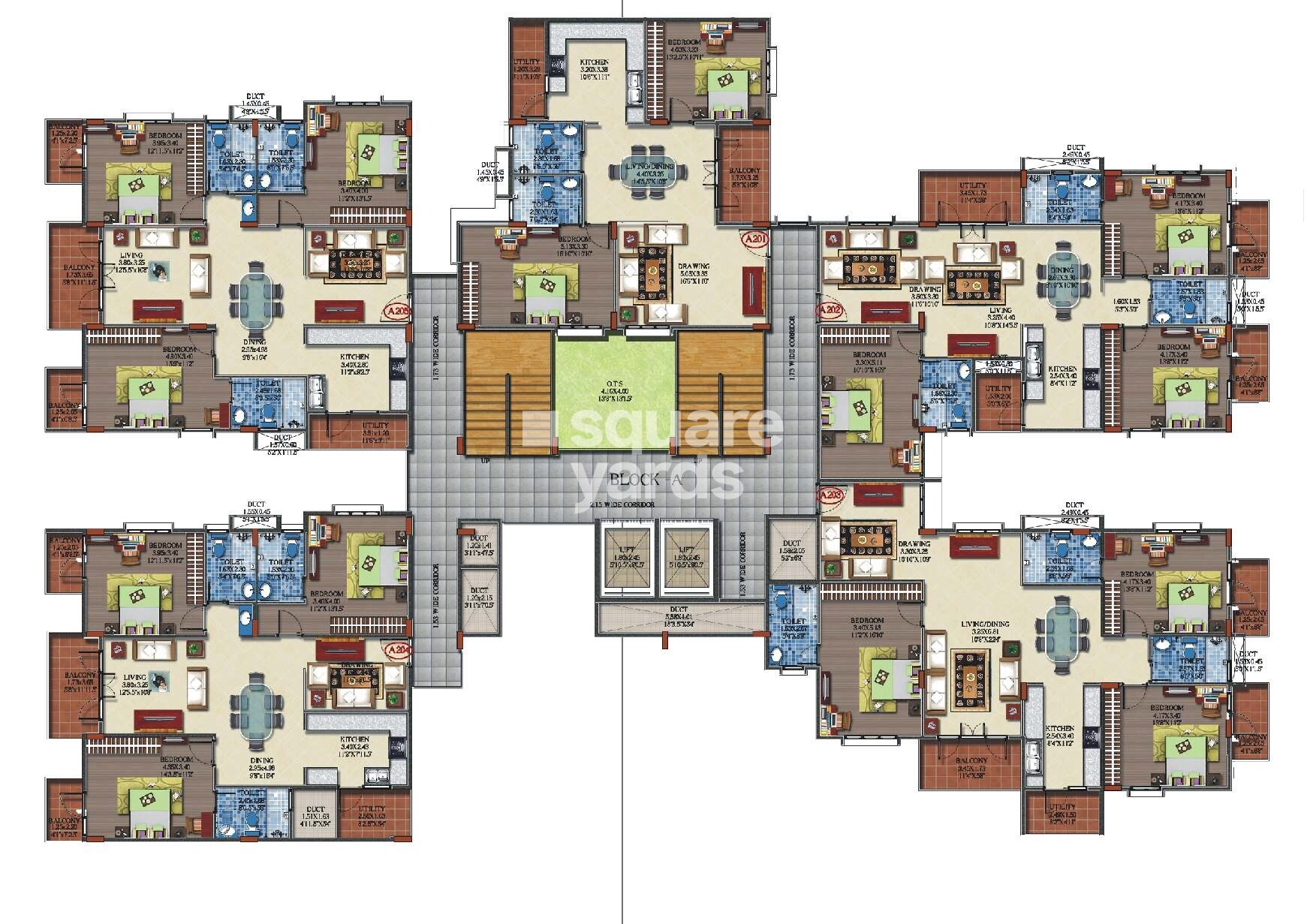 Keerthi Royal Palms Floor Plans 2