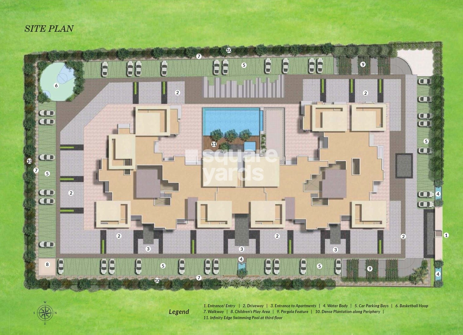Keya Homes The Green Terraces Master Plan 1