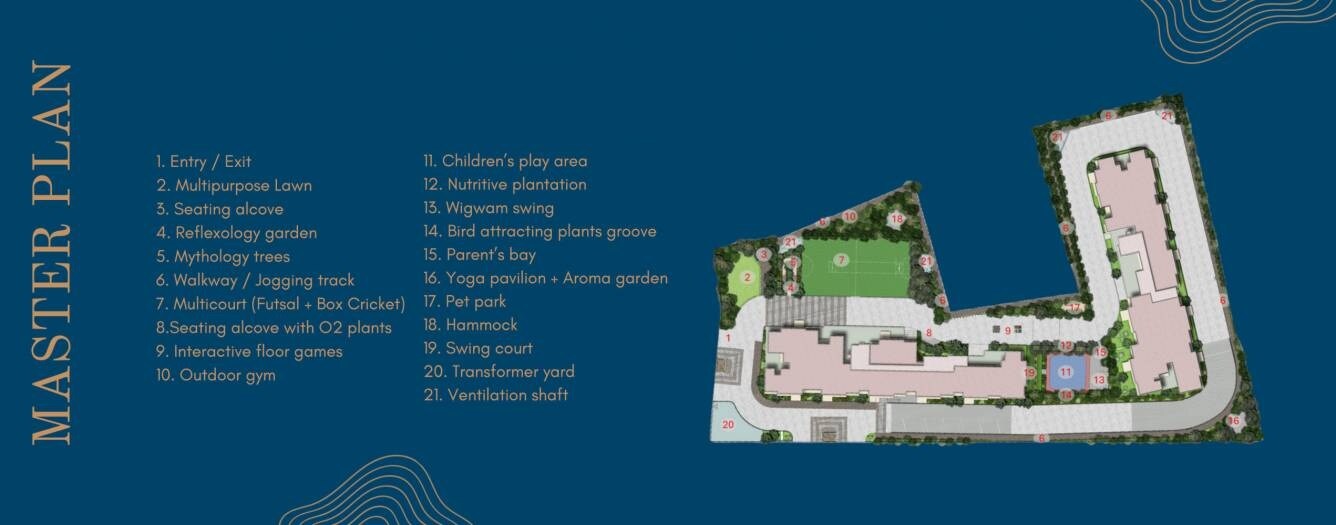 Keya The Lake Terraces Master Plan Image
