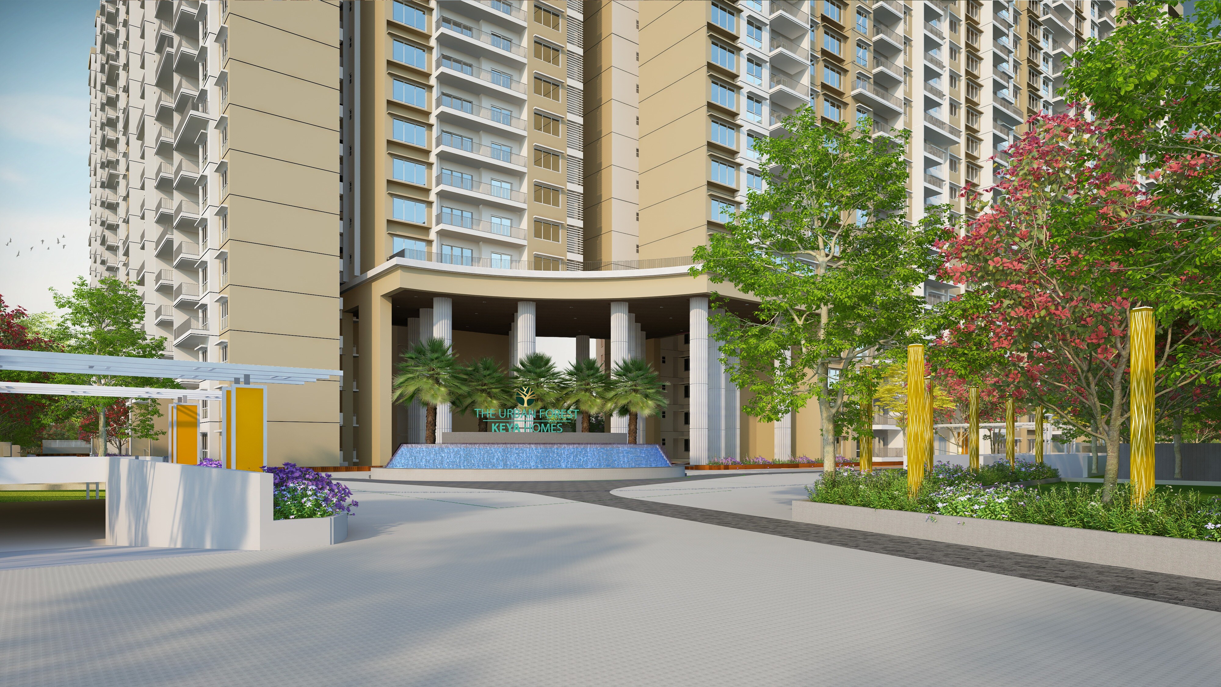 Keya The Urban Forest Apartment Exteriors 2