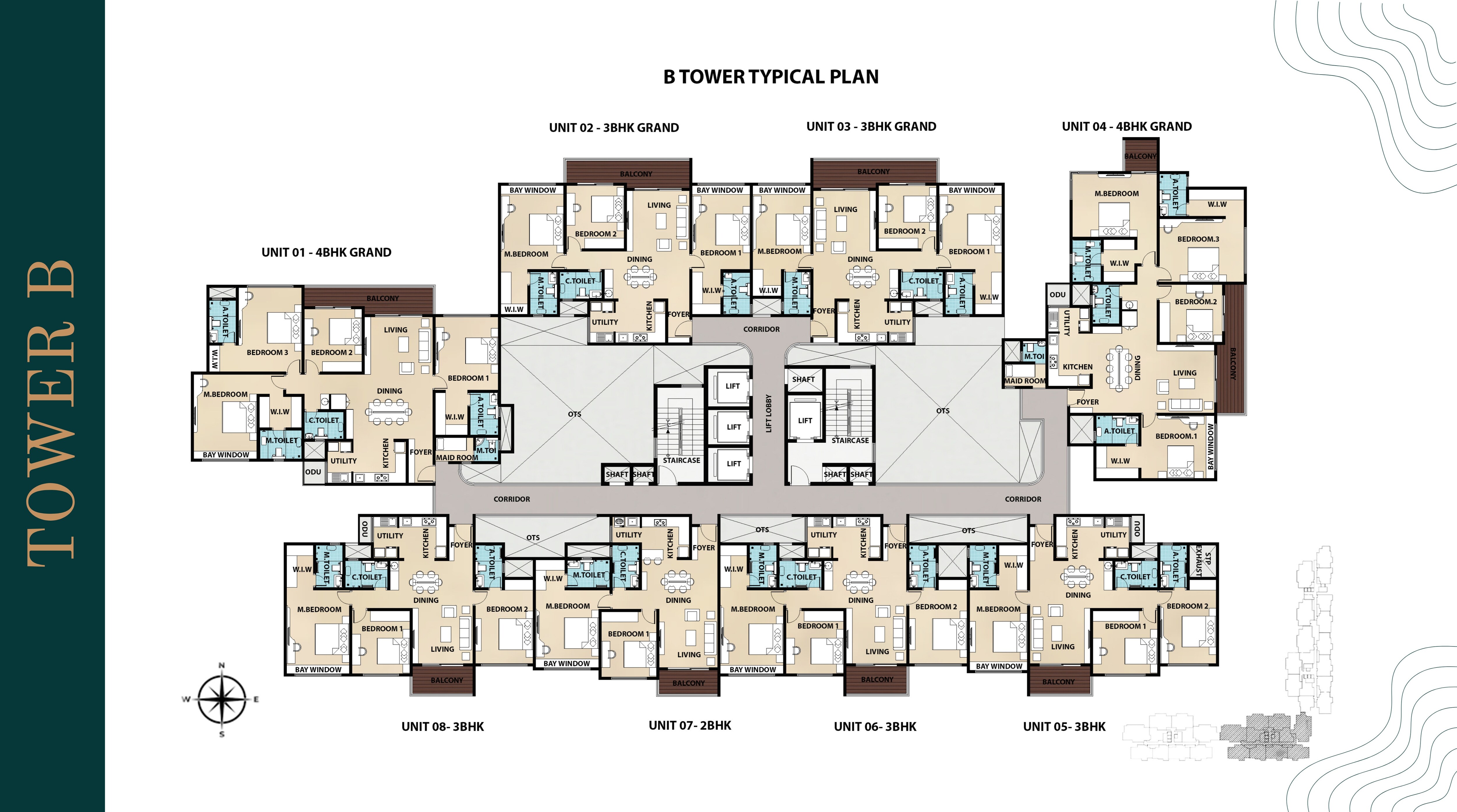 Keya The Urban Forest Floor Plans 2