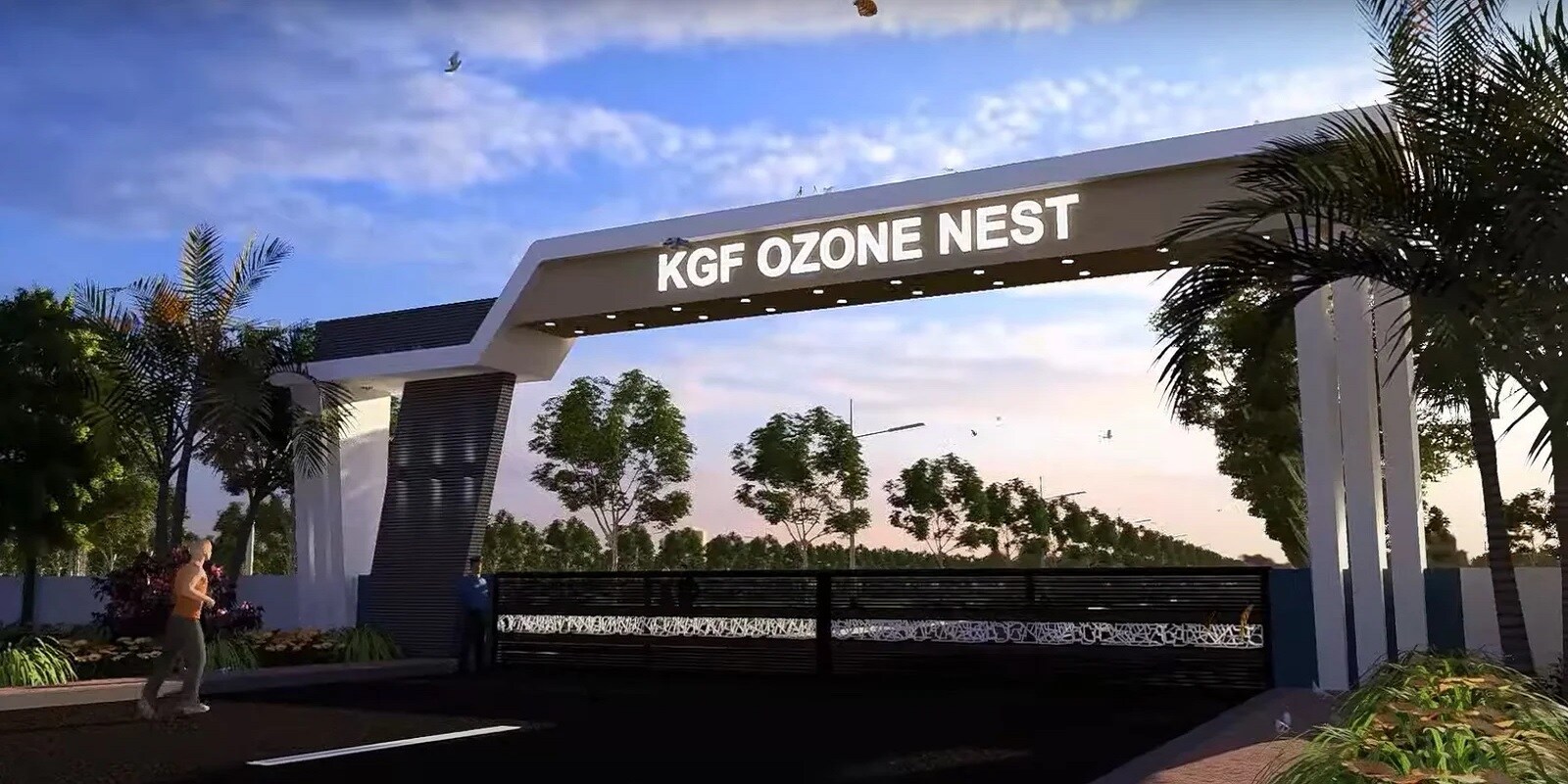 KGF Ozone Nest residential project in Shivakote