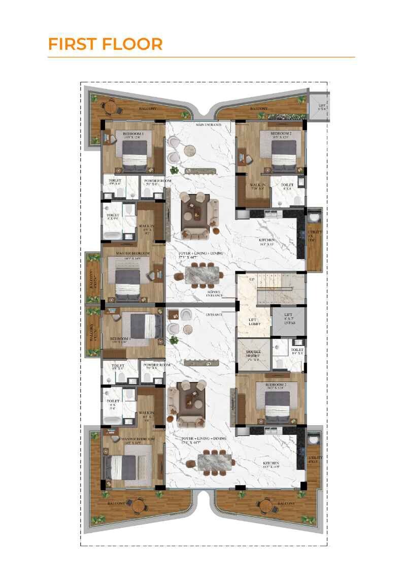Kinglife Telosa Floor Plans 1